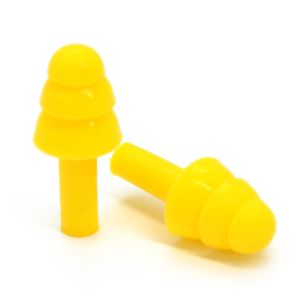 Buy cheap Yellow Waterproof 32dB Silicone Swimming Ear Plug from wholesalers