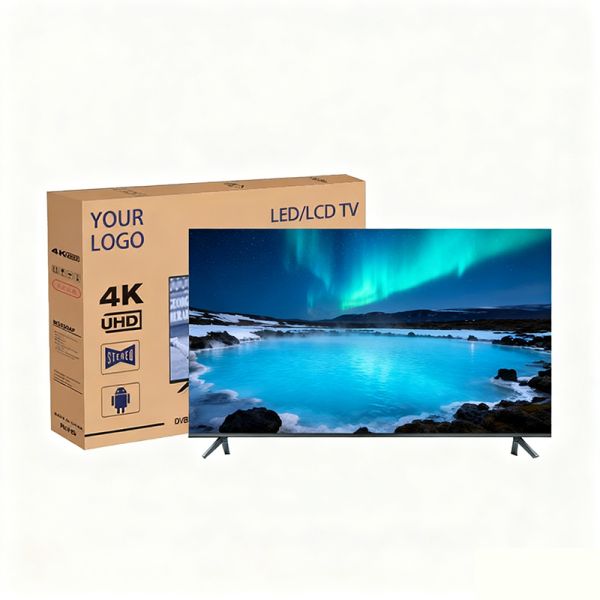 Quality 16GB Storage Frameless Smart TV with Google Assistant Built-in and Dolby Atmos Audio Enhancing Visual Communication in Corporate Settings for sale