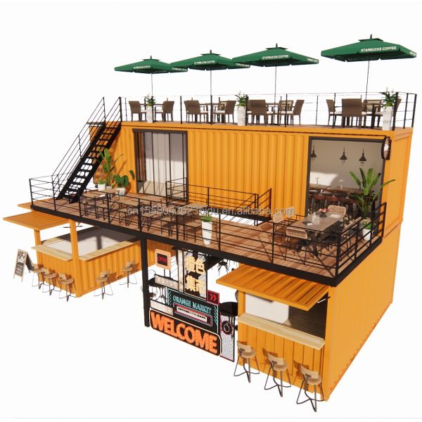 Container with Bathrooms and Kitchens Modern Rapid Construction of Modular Prefabricated Houses