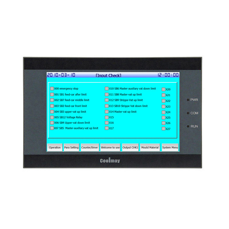 Buy cheap 5 Inch Touch Screen HMI PLC Combo 32 Bit HMI PLC Controller Max 4AI/2AO from wholesalers