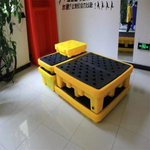 Buy cheap 10000 Shots HDPE Roto Molded Plastic Pallets Single Faced 70L from wholesalers
