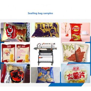 Buy cheap Vertical Continuous Band Sealer With Nitrogen Gas Flushing Filling from wholesalers