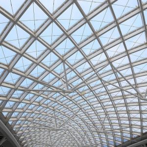 Custom Church Building Steel Structure with Roofing Sandwich Panel / Single