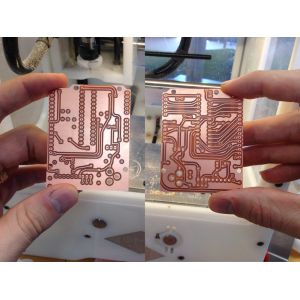 236mil Ceramic PCB Printed Circuit Board Fabrication 0.4mm LED PCB Circuit Board
