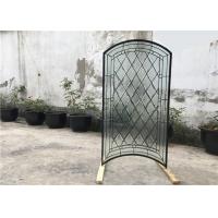 Buy cheap S010 Patterned Decorative Bathroom Window Glass Heat Insulation Various Shape product