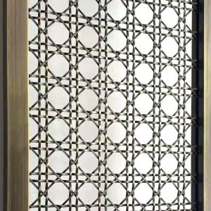 Buy cheap Upgrade Interior Design Decorative Wire Mesh Grilles Perfect Choice With Weft Diameter 1mm-5mm from wholesalers