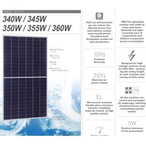Buy cheap Polycrystalline Silicon 340W PV Module Solar Energy Panel from wholesalers