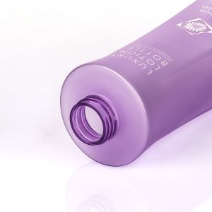 Wholesale 350ml 500ml Pet Empty Plastic Transparent Shampoo Bottles Luxury