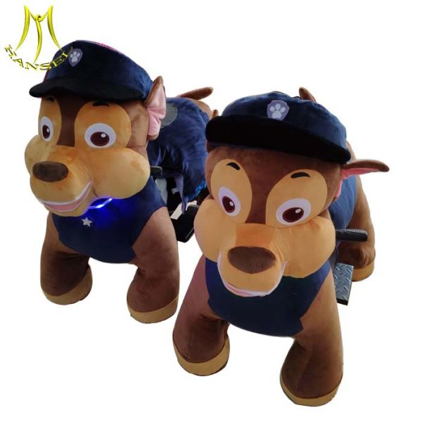 Buy cheap Hansel popular battery operated stuffed animal ride electric ride on paw patrol for mall from wholesalers