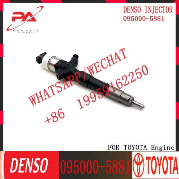 Quality Diesel Engine Auto Parts Common Rail Injector 095000-5881 for sale