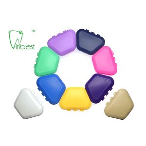 Buy cheap Disposable PP Dental Teeth Retainer Case Box With Hole from wholesalers
