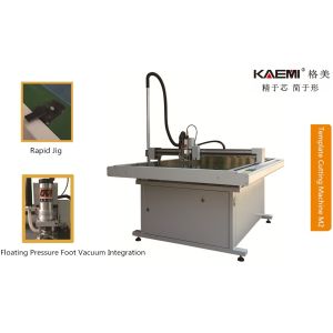 Buy cheap KAEMI 1509M2 Used Flatbed Garment Cutting Machine Template PVC Cutter from wholesalers