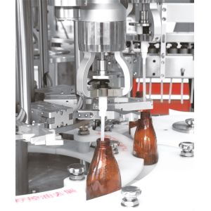 Buy cheap 4KW Automatic Bottle Capper Machine With Cap Feeder from wholesalers