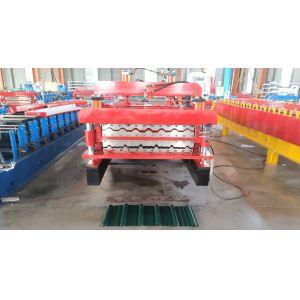 Buy cheap Double Layer Roof Panel Wall Panel Roll Forming Machine 0.3-0.8mm Galvanized Steel from wholesalers