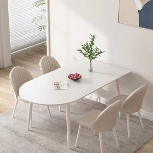 OEM ODM Customized Size Square Dining Table Set For 8