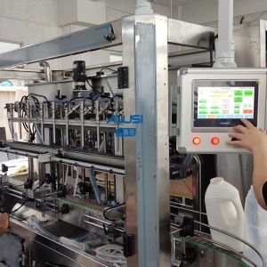 Custom 10 Nozzles Bottle Liquid Filling Machine 1500bph Shampoo filler