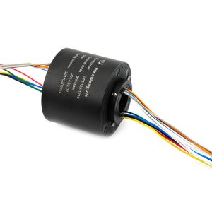 Buy cheap 12 Circuits Through Bore Slip Ring with  25.4mm Dia Hole Transmitting 15A from wholesalers