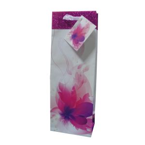Buy cheap 2016 European Popular fancy gift wine paper bag with handle from wholesalers