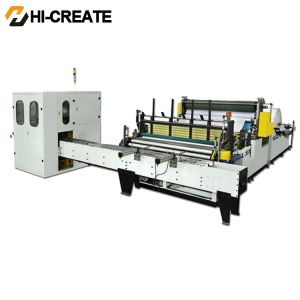 Kitchen Towel Paper Roll Tissue Converting Rewinder Machine