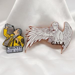 Buy cheap Custom Hard Enamel Lapel Pins with Gold Silver Copper Plating from wholesalers