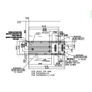 LINK-PP 1X1 Press Fit LP11F012 SFP Cage with Spring Finger