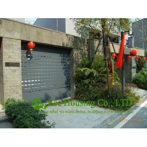 Buy cheap Grey Color Remote Control Aluminum alloy rolling garage door, Powder coating Surface from wholesalers