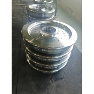 Buy cheap Forging Pressure Steel Rail Wheels 42CrMo 4140 60E Material OEM from wholesalers