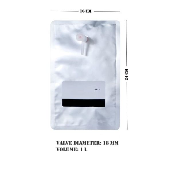 Gas Sampling Bags,Aluminum Foil Air Sample Bags 0.1~15L For Gas Collection And Storage