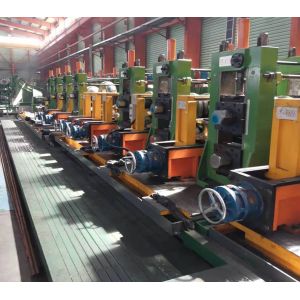 Buy cheap PLC Controlled Carbon Steel Welded Pipe Making Machine from wholesalers