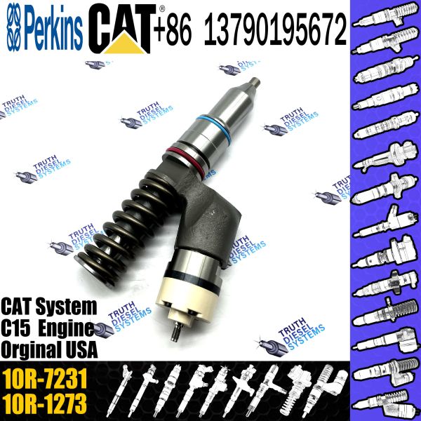 Quality Diesel Fuel Common Rail Injector 276-8307 10R-7231 For Caterpillar Engine Industrial C18 C18 I6 C27 C32 D550GC D600 GC for sale