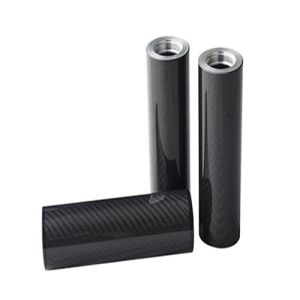 Buy cheap Lightweight Guide Carbon Fiber Roller Bopp Line Rubber Nip Roller product