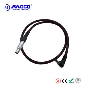 Fischer S 103 To Right Angle Male Dc Power Extension Cable / Power Cable