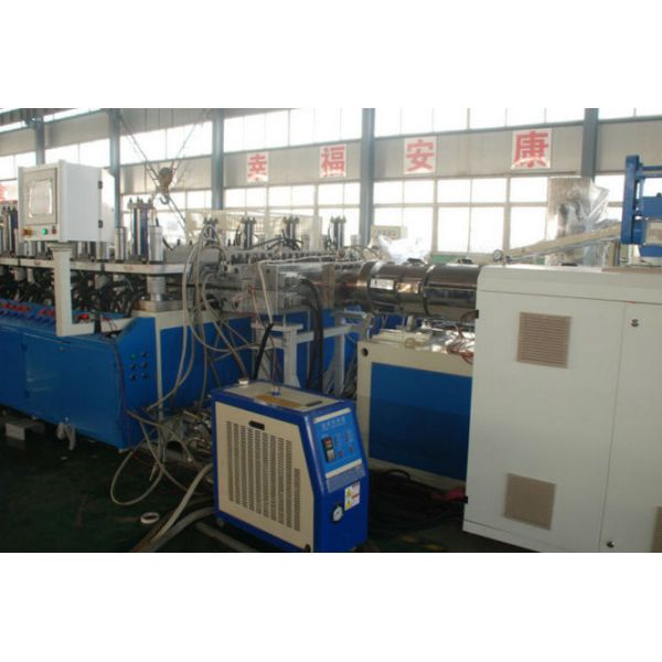 Plastic WPC Board Production Line automatic WPC Sheet Making Machine Double