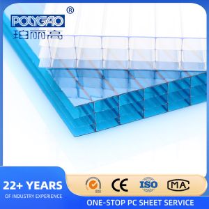 UV Protected Polycarbonate Sheet Waterproof Multi Layer Polycarbonate Sheet
