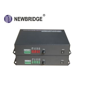 Fiber optical video converter 8ch video + 1 reverse data digital video fiber