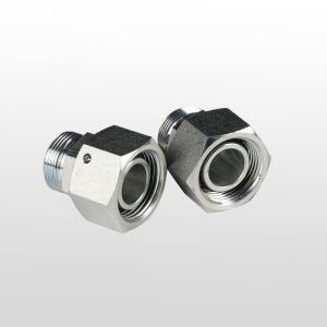 Buy cheap Hexagon Head Swagelok Hydraulic Bite-Type Tube Fitting Metric Thread with Captive Seal from wholesalers