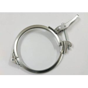 Buy cheap Ventilation System Quick Release Tube Clamp Pipeline Connections 80-600mm from wholesalers