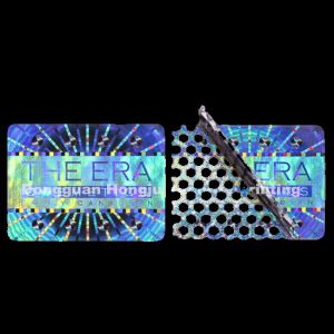 Buy cheap Custom Plastic Anti Counterfeit Label Tamper Evident Security Holographic Stickers from wholesalers