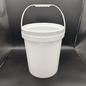 Polypropylene Plastic Paint Bucket With Lid for Chemical Industry