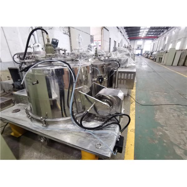 Full Turnover Cover Top Discharge Centrifuge Dehydration Function High Paste