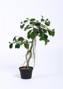 China Tabletop Plastic Bonsai Tree , Bonsai Plastic Tree Moisture Resistant Art Representation on sale