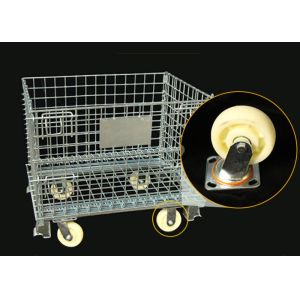 Buy cheap 6mm Carbon Structural Steel Pallet Cages Electrostatic Spraying from wholesalers