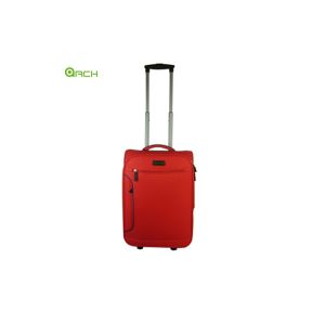 Buy cheap 600D Polyester Trolley Soft Sided Luggage with Two Front Pockets from wholesalers