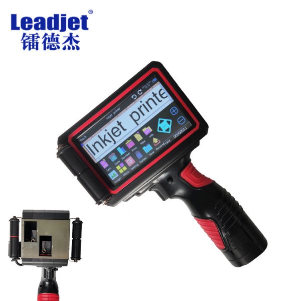 Buy cheap OEM Portable Handheld Inkjet Printer , Handheld Expiry Date Printing Machine 16.8V from wholesalers
