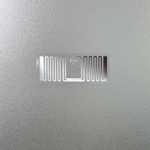 46 X 19mm Silver Roll Customizable Chip Code RFID Soft Label 860-960MHz