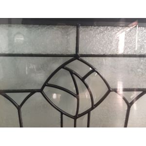 Artistic Tempered Safety Glass IGCC / IGMA Certification Steel Frame