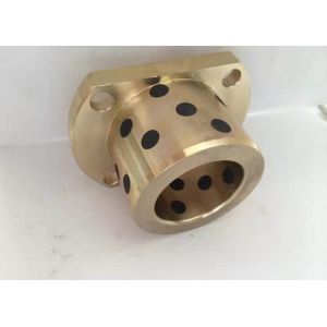 Buy cheap Hydraulic Cylinder Casting Flanged Bronze Bearings 60 HB Hardness from wholesalers