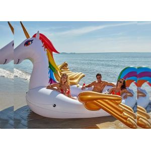 Buy cheap Inflatable Island Float Adult Water Toy 6 Person Inflatable Unicorn Pool Float from wholesalers
