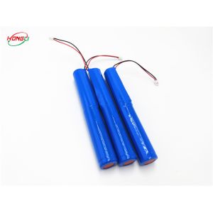 18650 1s2p 3.7 V Lithium Battery Pack , 3000mAh Cylindrical Li Ion Battery For