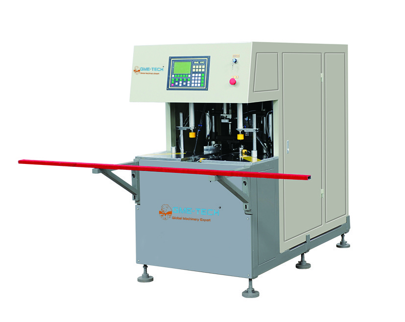 Buy cheap Economic upvc window corner cleaning machine for contruction window production, PLC cleaning machine from wholesalers